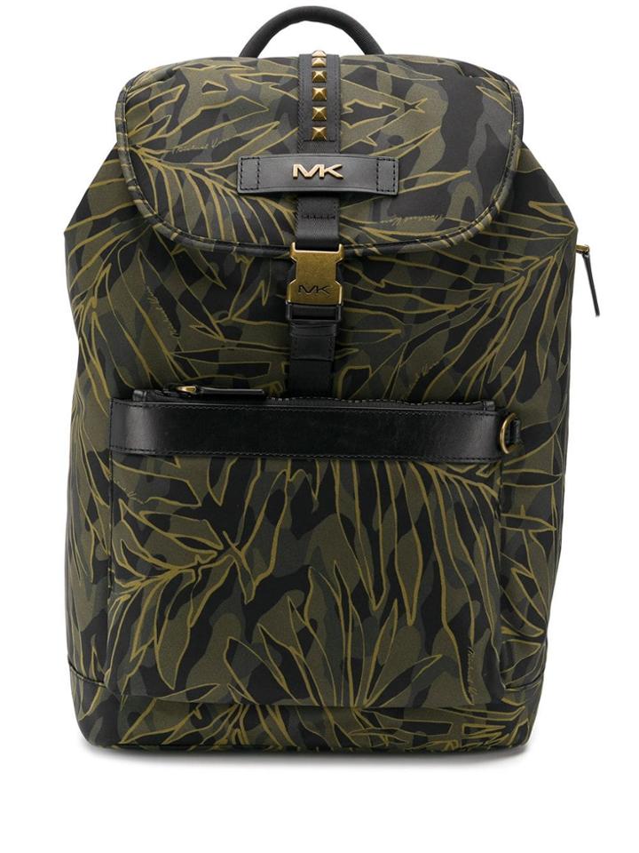 Michael Michael Kors Camouflage Backpack - Green