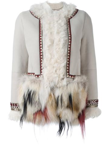 Bazar Deluxe Sleeve Embellished Coat