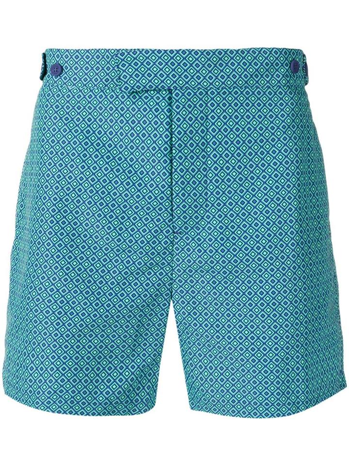 Frescobol Carioca Angra Swim Shorts - Blue