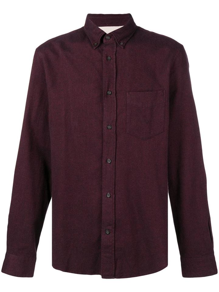 Acne Studios Isherwood Melt Shirt - Red