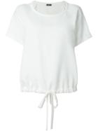 Jil Sander Navy Drawstring T-shirt