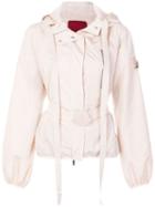 Moncler Belted Nylon Jacket - Pink