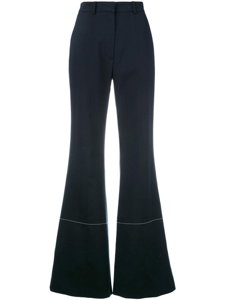 Sonia Rykiel Super Flared Trousers - Blue
