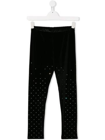 Philosophy Di Lorenzo Serafini Kids Teen Embellished Leggings - Black