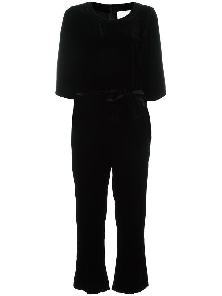 Just Female 'ware' Jumpsuit, Women's, Size: Small, Black, Silk/viscose