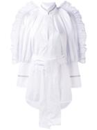 Ellery - Stylized Shirt - Women - Cotton - 8, White, Cotton