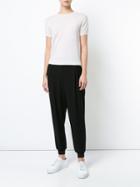 Nili Lotan Knitted T-shirt - Pink & Purple