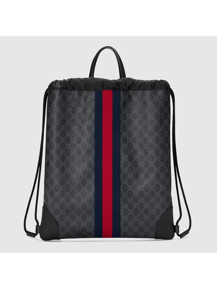 Gucci Soft Gg Supreme Drawstring Backpack - Unavailable