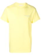 Société Anonyme Logo Crest T-shirt - Yellow