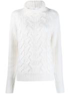 Helmut Lang Cable-knit Jumper - White