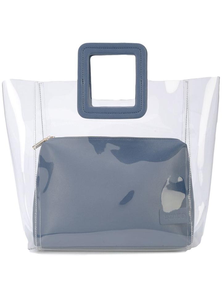 Staud Mini Tote Bag - Blue