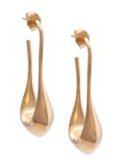 Lemaire Polished Drop Earrings - Gold