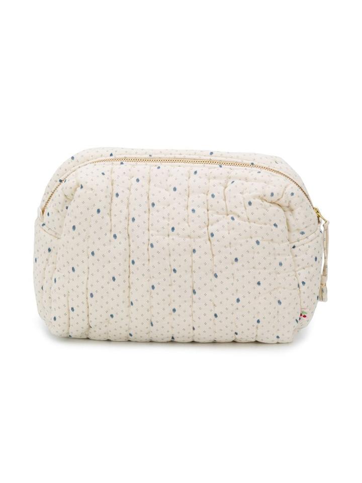 Bonpoint Cali Dotted Changing Bag - Neutrals