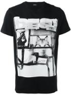 Diesel 't-diego-hf' T-shirt, Men's, Size: Xxl, Black, Cotton