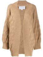 I Love Mr Mittens Chunky Knit Cardigan - Neutrals