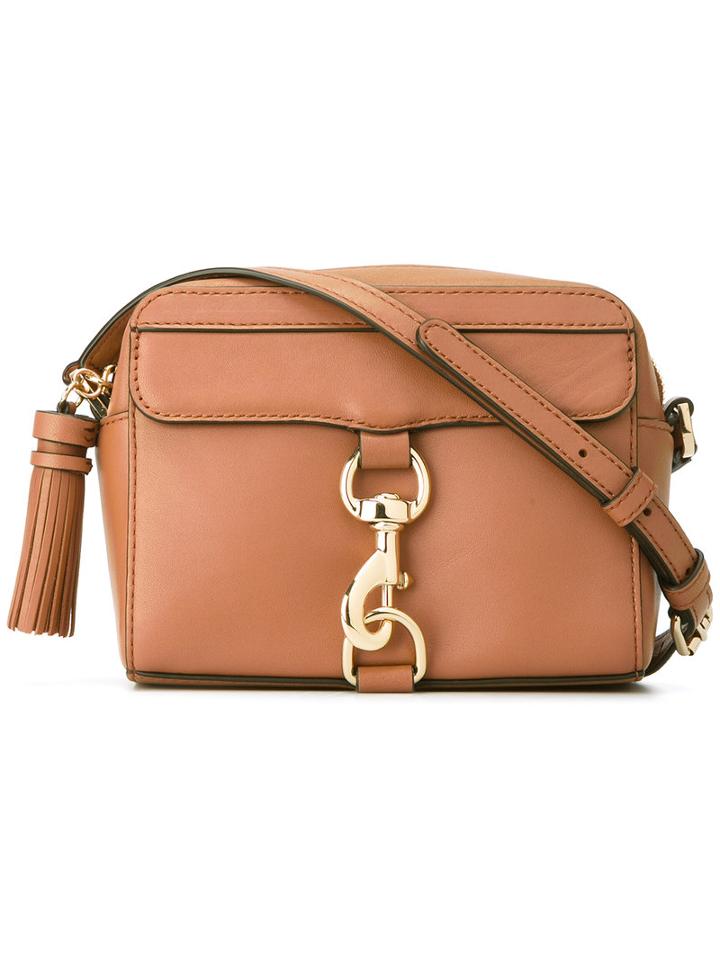 Rebecca Minkoff Camera Bag Crossbody Bag, Brown, Leather