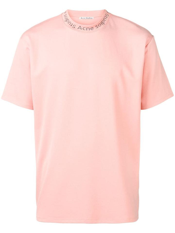 Acne Studios Navid Crew Neck T-shirt - Pink