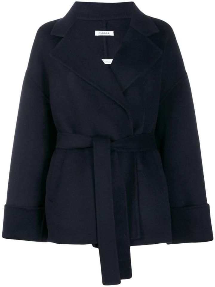 P.a.r.o.s.h. Oversized Jacket - Blue