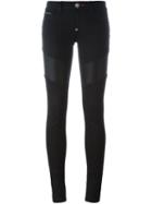 Philipp Plein 'deluxe' Slim-fit Jeans, Women's, Size: 27, Black, Cotton/spandex/elastane