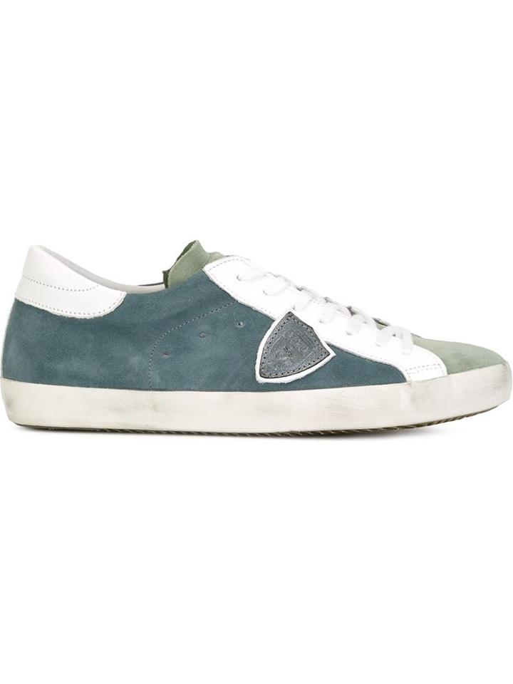 Philippe Model 'classic' Contrast Panel Sneakers