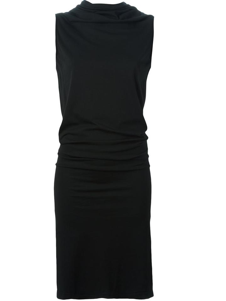 Rick Owens Drkshdw Round Neck Dress