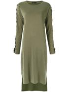 Uma Raquel Davidowicz - Midi Dress - Women - Polyester/spandex/elastane/viscose - P, Green, Polyester/spandex/elastane/viscose