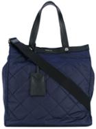 Moncler - Quilted Shoulder Bag - Men - Polyester - One Size, Blue, Polyester