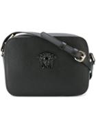 Versace 'palazzo Medusa' Shoulder Bag, Women's, Black, Calf Leather