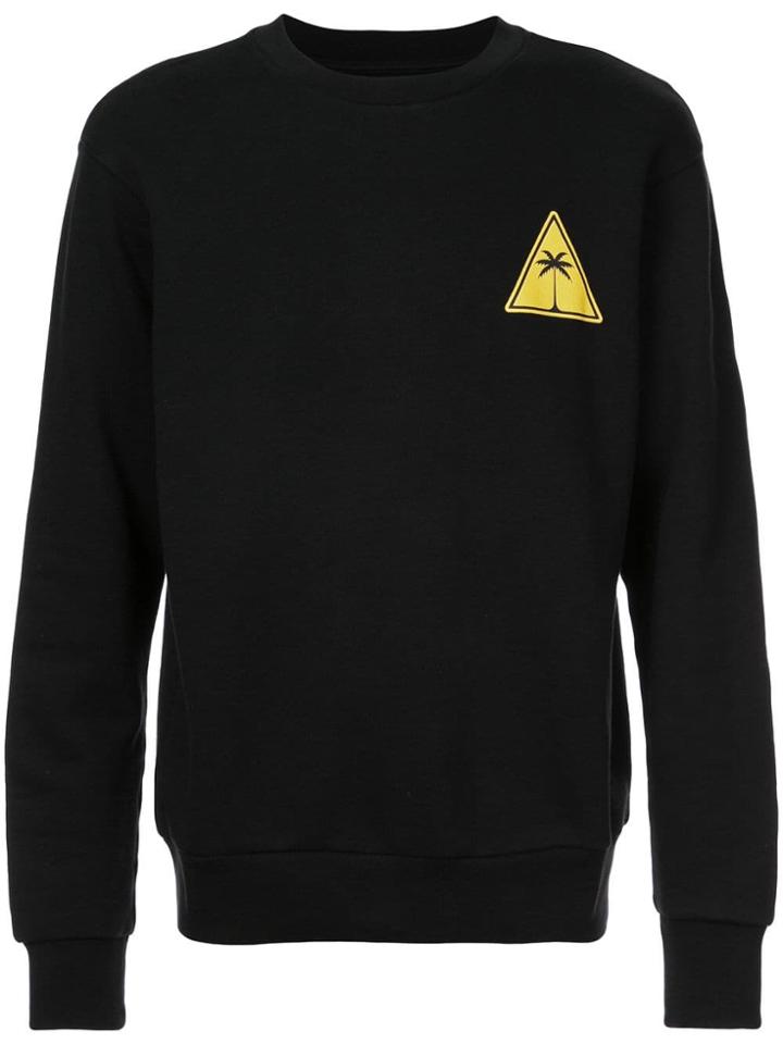 Palm Angels Turtle Neck Sweater - Black