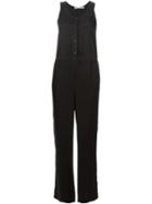 T By Alexander Wang Buttoned Jumpsuit