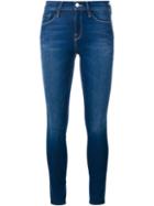 Frame Denim Le Skinny De Jeanne Ultra Skinny Jeans, Women's, Size: 29, Blue, Cotton/polyester/spandex/elastane