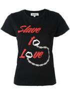 Yazbukey 'slave To Love' T-shirt, Women's, Size: Large, Black, Cotton/polyester