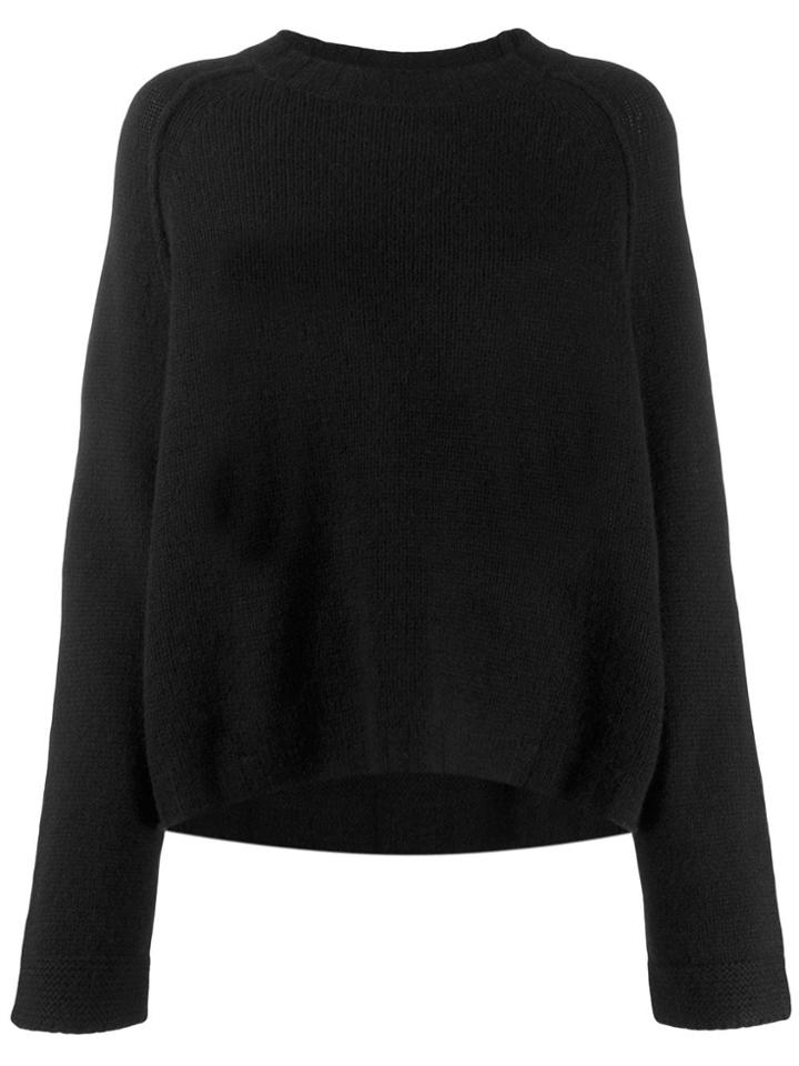 Kristensen Du Nord Loose-fit Jumper - Black