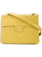Chanel Vintage Turn-lock Shoulder Bag - Yellow & Orange
