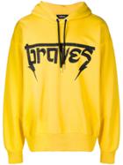 Diesel Braves Embroidered Hoody - Yellow & Orange