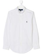 Ralph Lauren Kids Teen Long-sleeve Shirt - White