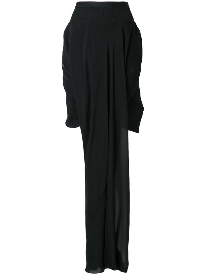 Rick Owens Double Boner Pillar Skirt - Black