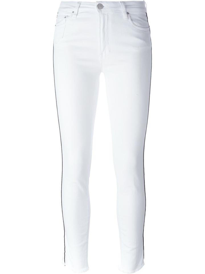Don't Cry 'summer' High Rise Jeans, Women's, Size: 25, White, Cotton/polyester/spandex/elastane