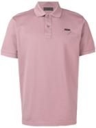 Prada Slim Fit Polo Shirt - Pink