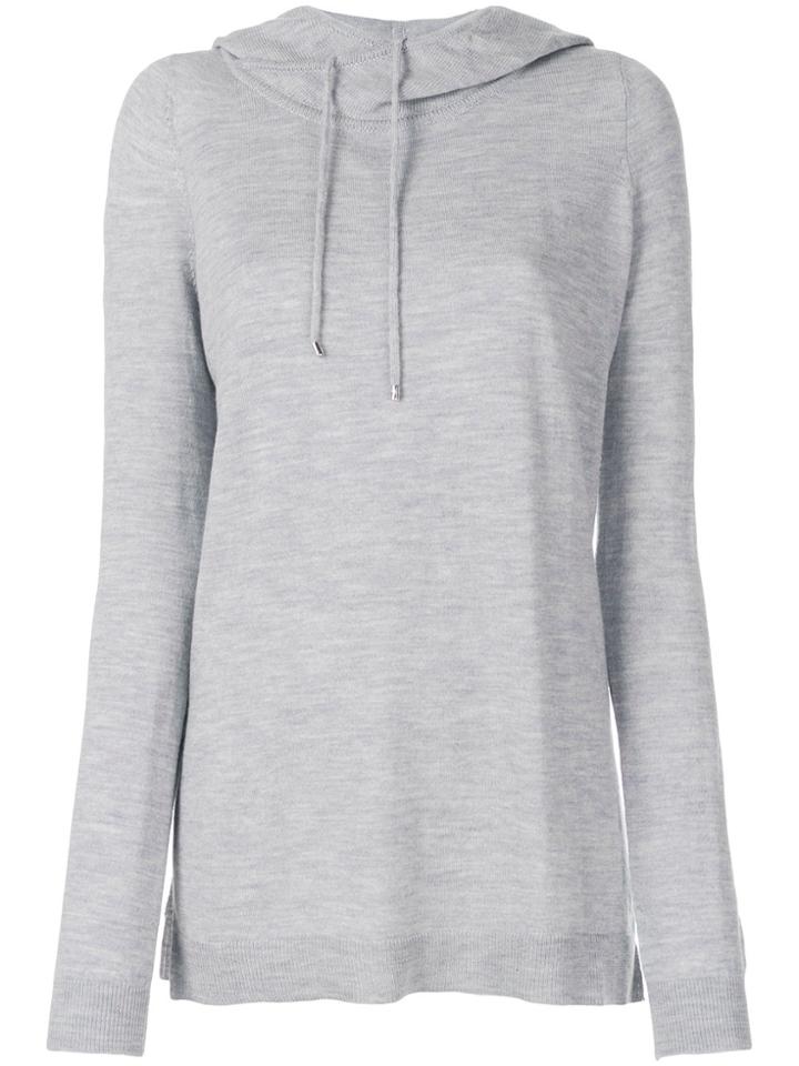 Barbara Bui Hooded Jumper - Grey