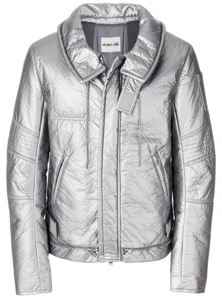 Helmut Lang Astro Moto Jacket - Metallic