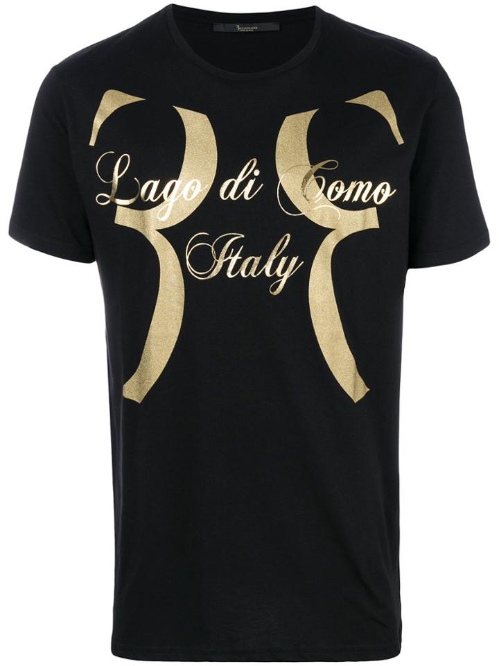 Billionaire Lago Di Como Italy T-shirt - Black