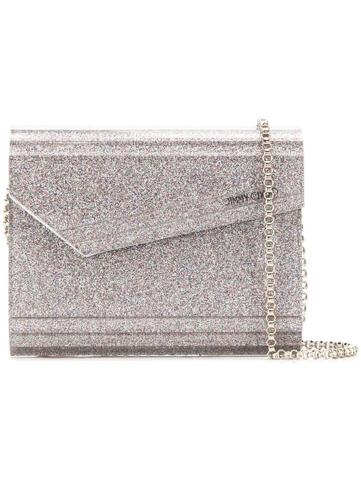 Jimmy Choo Candy Clutch - Silver