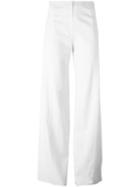 Emanuel Ungaro Pre-owned Wide Leg Trousers - White