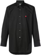 Comme Des Garçons Play Heart Logo Shirt - Black