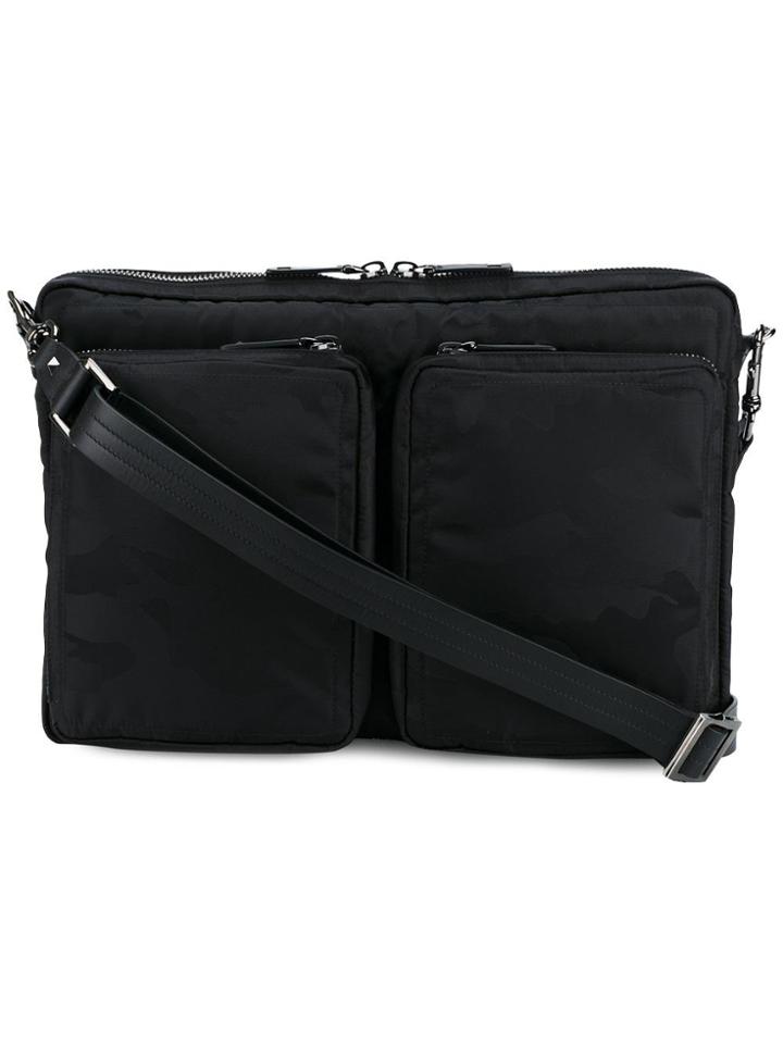Valentino Valentino Garavani 'rockstud' Messenger Bag - Black