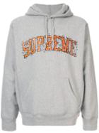 Supreme Water Arc Hooded Sweatshirt - Grey