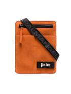 Palm Angels Logo Patch Messenger Bag - Orange