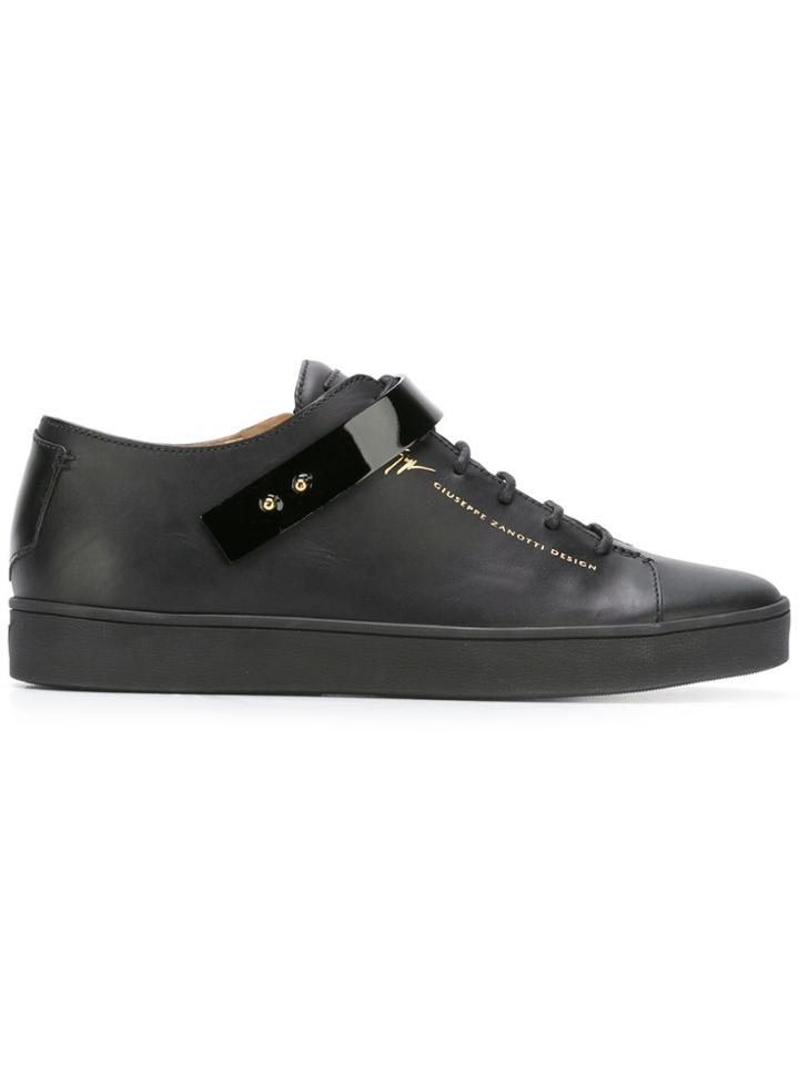 Giuseppe Zanotti Design Signature Low-top Sneakers - Black