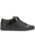 Giuseppe Zanotti Design Signature Low-top Sneakers - Black